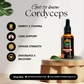Cordyceps - Ultrasonic Assisted Dual Extract Tincture (Various sizes)