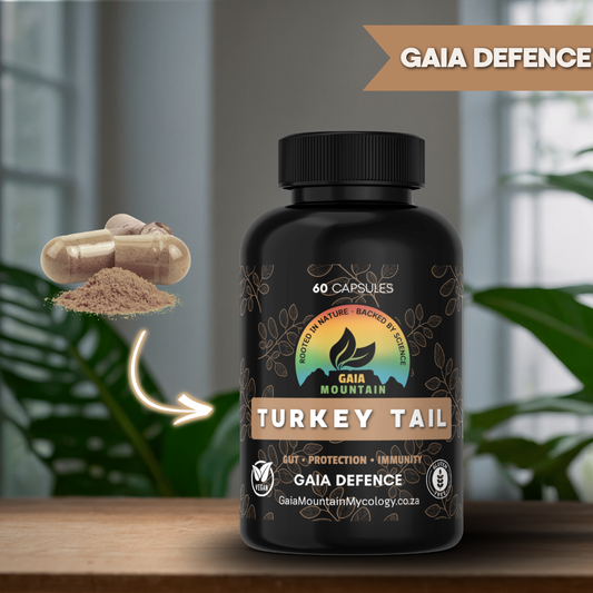 Gaia DEFENCE | Turkey Tail | 60 Veg Caps