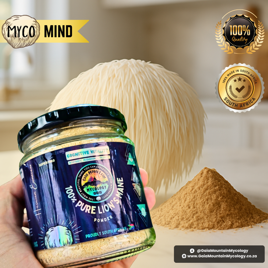 100% Pure Lion's Mane powder - Health supplement | MycoMind