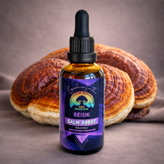 Reishi - 50 ml Ultrasonic Assisted Dual Extract Tincture